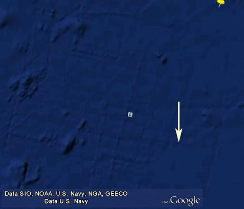 Atlantic Ocean anomaly Google 2.0