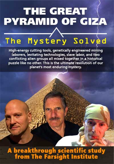 Great Pyramid of Giza Video Poster. The Farsight Institute